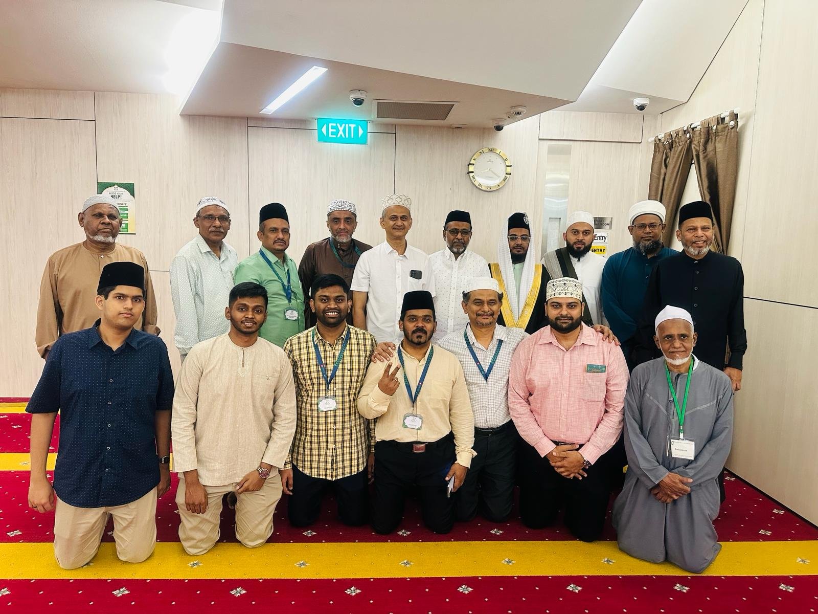 Mosque volunteers